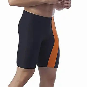 Customized Men's Casual Shorts Elastic Waist Solid 100% Cotton Breathable Fitness Workout Streetwear Shorts - Product Image 3