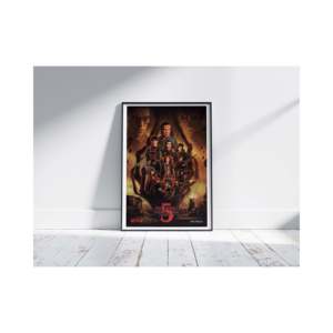 Stranger Things Season 5 <b>Poster</b> Modern Design 61x91.5 cm Wall Decor-the Finale Chapter Eight the Rightside up - Product Image 3