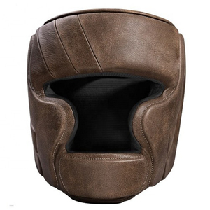 Casque de protection de boxe thaïlandaise multicolore avec logo personnalisé, nouveau matériau authentique en cuir, équipement d'entraînement de kickboxing confortable et de haute qualité - Product Image 6