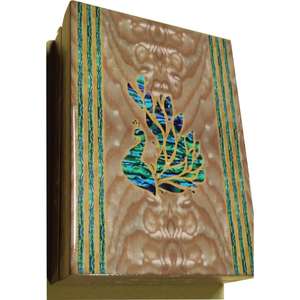 Boîte de rangement carrée en MDF écologique faite à la main sculptée imprimé UV sans couture pliable capacité personnalisée bijoux de cuisine boisson - Product Image 2