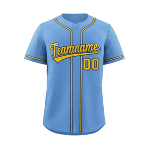Ropa deportiva de béisbol y softball recién llegada hecha a medida, uniformes de fabricación profesional de alta calidad, transpirables y cómodos - Product Image 1