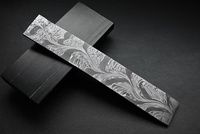 Couteau Bowie Drop Point de 12 pouces en acier Damas fait main sur mesure, qualité industrielle, manche noir, garantie 3 ans KNIVES