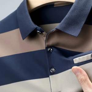 Transpirable que absorbe el sudor Polo Casual mejores precios en relieve Polo Golf Polo Camiseta 100% algodón hombres Pakistán fábrica - Product Image 6