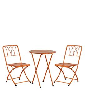 Juego de mesa y silla de Metal para exteriores único para el hogar, muebles de jardín para interiores y exteriores, Bar y restaurante de Hotel en la azotea 2024 - Product Image 1