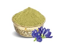 Poudre d'herbes séchées à l'air chaud Herbojit International Wild Shankpushpi de qualité supérieure, amélioration naturelle des fonctions cérébrales, 24 mois