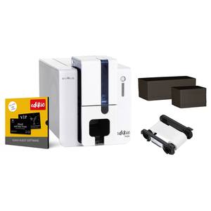 Evolis Edikio Flex Guest-Imprimante de cartes puissante pour le secteur alimentaire, jusqu'à 1,000 étiquettes par ruban blanc en stock! - Product Image 2