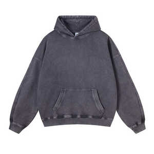 Nouveau style de sweats à capuche pour hommes 100% coton imprimé numériquement de haute qualité vêtements d'hiver légers pour adultes bas quantité minimale de commande - Product Image 2