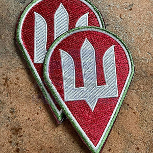 Insignias HAMZA: ¡Gran oferta! Nuevas en stock, precio económico, tela Chevron, hechas a medida, servicio OEM, fabricante. - Product Image 6