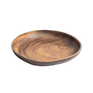 Assiettes de vaisselle en bois aux normes personnalisées pour former des assiettes de chargeur écologiques Design en bois plat de décoration de table - Product Image 5