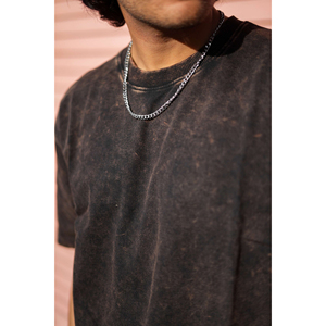 Camiseta con Logotipo Personalizado, Lavado Ácido, para Hombre, Algodón Grueso, Estilo Vintage, Oversize, Trackstar, OEM, Marca Privada TSI-G05-P0309 - Product Image 4