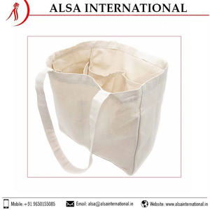 Mejor Venta de bolsas de compras de yute de algodón de calidad superior Impresión personalizada Marca Estilo de moda Cierre de cremallera Patrón de dibujos animados Precio bajo - Product Image 2