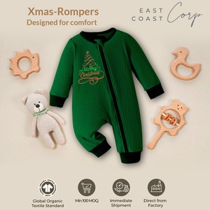 ชุดหมีผ้าฝ้ายคริสต์มาสเด็กผู้หญิงหรือเด็กผู้ชายชุดวันหยุดเหมาะสำหรับฤดูหนาวและภาพถ่ายคริสต์มาส - Product Image 2