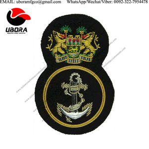 Royal QC Crown & Anchor Badge ลวด Bullion Badge - Product Image 4