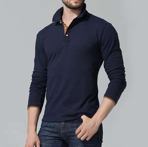 Venta al por mayor hombre Polo 100% algodón manga corta Hombre camiseta Polo diseño personalizado alta calidad transpirable hombres Polo - Product Image 4