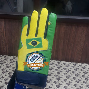 Guantes de bateo de béisbol profesionales de alta calidad, cuero y nailon, gran sensación táctil, OEM disponible, los más demandados al por mayor - Product Image 4