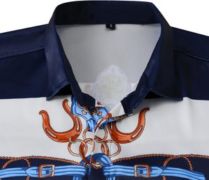 Nouveau design Chemise à manches longues en polyester à sublimation Chemises en polyester à sublimation de couleur unique Chemise à manches vintage pour hommes - Product Image 3