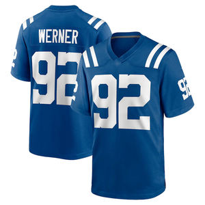 Nouveau design tendance maillot de football américain personnalisé maillot de football imprimé de haute qualité maillots de football respirant en polyester - Product Image 1