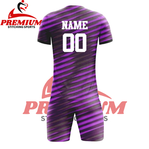 Personalizado Jacquard Tela Ropa de fútbol Fabricante de fábrica OEM Personalizado Sublimación Camisetas de fútbol Equipo Uniforme Camisetas - Product Image 4