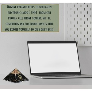 La mejor calidad Premium Shungite Gemstone Orgone Reik Pyramid Pulido Ecológico Decorativo Vacaciones y Navidad al por mayor - Product Image 4