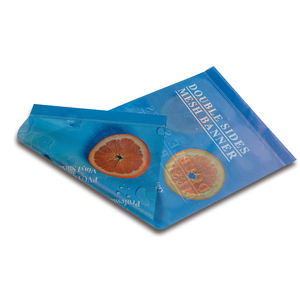 Bandera de Malla Impresa por Ambos Lados, 300 g/m², Resistente al Viento, con Bolsillos para Postes de Alumbrado Público - Product Image 4