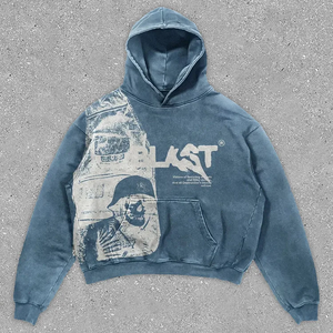 Sudadera con Capucha Personalizada para Hombre, 450Gsm 500Gsm, Forro Polar, Impermeable, Invierno, Corte Regular, Peso Pesado 400 450 500 Gsm, Algodón con Logotipo Personalizado - Product Image 1