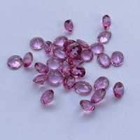 6mm 8mm 10mm naturel topaze rose poire à facettes ovale coupe ronde pierre précieuse en vrac pour la fabrication de bijoux AAA qualité Semi précieux Fine bricolage