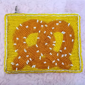 Bolso de Mano Rectangular de Algodón con Cuentas de Cristal con Diseño de Mariposa, Hecho a Mano, Personalizado, con Temática Deportiva, para Fiestas - Product Image 2