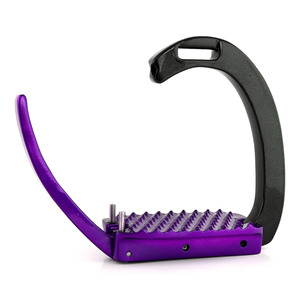 Özel alüminyum emniyet üzengi hızlı bırakma emniyet açılış düz renk at sürüş donanımları pas dayanıklı bitirmek - Product Image 1