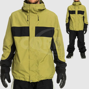 Nouvel arrivage de vestes de ski à capuche imperméables et coupe-vent décontractées pour le snowboard en plein air d'hiver - Product Image 1