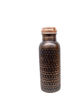 Waterhealthy botella de cobre para hidratación botella de cobre hecha a mano para desintoxicación recipiente de cobre de agua-Indian Home Craft - Product Image 2