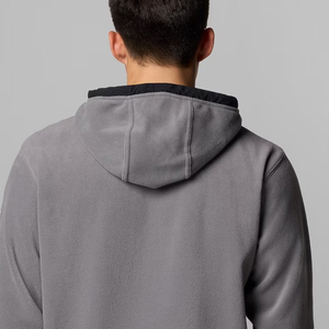 Sweat à capuche pour homme, couleur unie, manches longues, design streetwear tendance, matière polaire, coupe décontractée, impression de logo personnalisée - Product Image 5