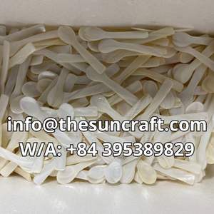 Cuchara de Nácar Natural Hecha a Mano, Cuchara de Concha Marina para Restaurante, Cafetería, Tienda, Venta Directa de Fábrica en Vietnam, Precio Económico - Product Image 5