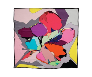 Luxury Vietnam Silk <b>Scarf</b> Satin - Smooth <b>Square</b> Silk <b>Scarf</b> For Office, Travel, And Boutique Outfits - Product Image 1