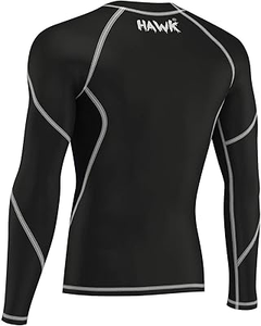 Rashguard à manches longues pour homme 180g Spandex/Polyester Respirant Impression par transfert par sublimation Service OEM - Product Image 4