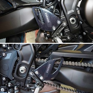 Adesivi in resina 3D 2022 protezioni per cavalletti per biciclette compatibili Yamaha XSR900 - Product Image 2