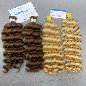 ผมต่อแบบลอนลึกสุดๆมีหลายสีผมมนุษย์บริสุทธิ์จากเวียดนาม100% - Product Image 2