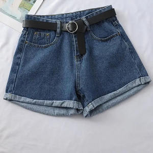 Pantalones cortos de mezclilla con cremallera de verano para mujer al por mayor, pantalones cortos calientes de verano, pantalones vaqueros ajustados a la moda, pantalones cortos informales 2025 para mujer - Product Image 3