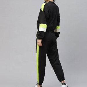 ชุดวอร์มผู้หญิงน้ำหนักเบาระบายอากาศได้ดีชุดออกกำลังกายสองชิ้นเหมาะสำหรับการวิ่งออกกำลังกายในโรงยิมฤดูร้อน - Product Image 3