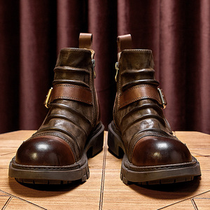 Launched Trendy Men's Genuine Leather Pointed Toe Waterproof Casual Shoes for Office Career Shoes Dress Shoes Oxfords Shoes - Product Image 2