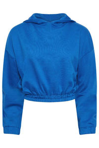 เสื้อครอปมีฮู้ดถักสำหรับผู้หญิงชุดแฟชั่นแนวสตรีททันสมัยใส่สบายใส่ได้ทุกฤดู - Product Image 5