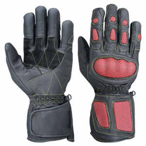 Vente en gros Top vente Meilleur fournisseur de services OEM Gants de moto de course Gants en cuir respirant de haute qualité - Product Image 1