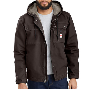 Chaquetas para Hombre Chaqueta de Hombre Personalizada Vintage Descolorida Lavada con Cremallera Estilo Carpintero de Invierno en Lona Duck para Ropa de Trabajo Tipo Camionero - Product Image 5