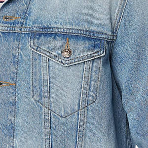 Best-seller Veste en jean qualité supérieure pour homme Vente en ligne confortable et chaude à col montant pour l'hiver - Product Image 5