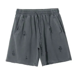 Pantalones Cortos Deportivos Personalizados RICO SPORTS para Hombre, Estilo Urbano, con Bolsillos, de Algodón Elástico Cómodo, Diseño Sólido, Transpirables - Product Image 2