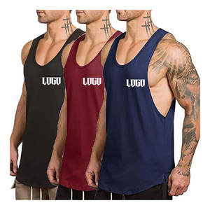 Men Gym Tank Top <b>Stringer</b> <b>Vest</b> Singlet Lightweight Comfortable Fitness Wear Sleeveless Athletic Bodybuilding Apparel - Product Image 5