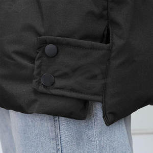 Chaquetas acolchadas largas para hombre, abrigos acolchados con capucha a prueba de viento cálidos de invierno, gabardina gruesa con solapa y cremallera completa a la moda - Product Image 5