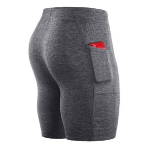 Shorts de compression pour hommes de haute qualité fabriqués au Pakistan, en spandex non tissé, anti-rides, respirants, séchage rapide, service OEM, logo personnalisé - Product Image 5
