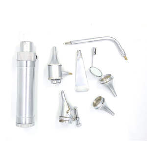 Juego de Diagnóstico ORL Profesional de Acero Inoxidable de Alta Calidad, Fuente de Alimentación Manual, Instrumento Médico con Certificación MOL y CE - Product Image 1