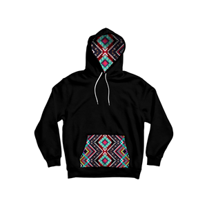 2024 nouveau sweat à capuche imprimé décontracté pour hommes et femmes, cordon de serrage Design sur poches kangourou et capuche, mode commerce extérieur - Product Image 5