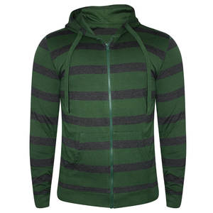 Quantité minimale de commande bas surdimensionné lourd pleine fermeture éclair fermeture éclair Cool Graphic Hoodie Jacket pour hommes - Product Image 4